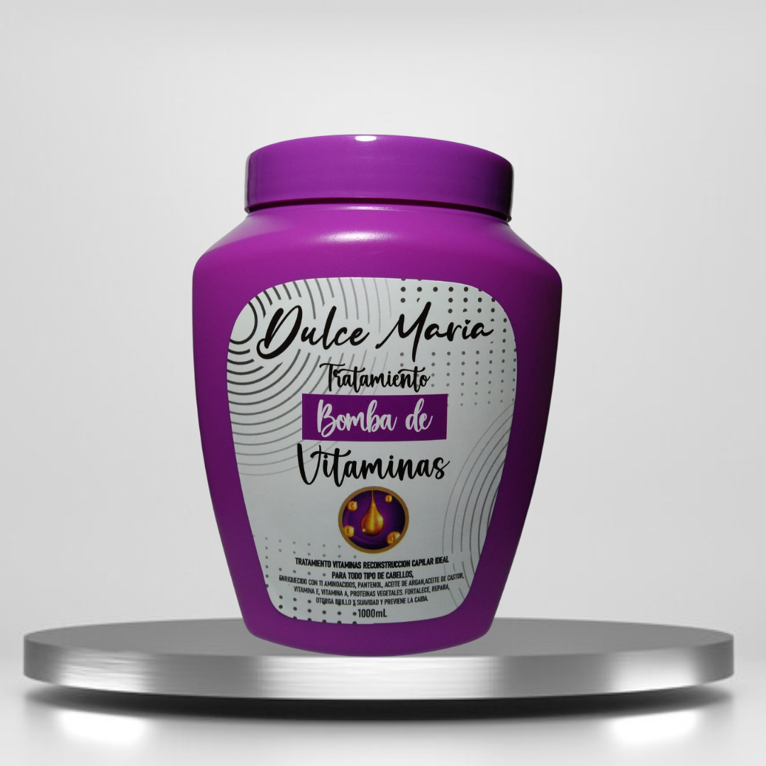 Tratamiento Bomba de Vitaminas fortalece y repara la estructura del cabell