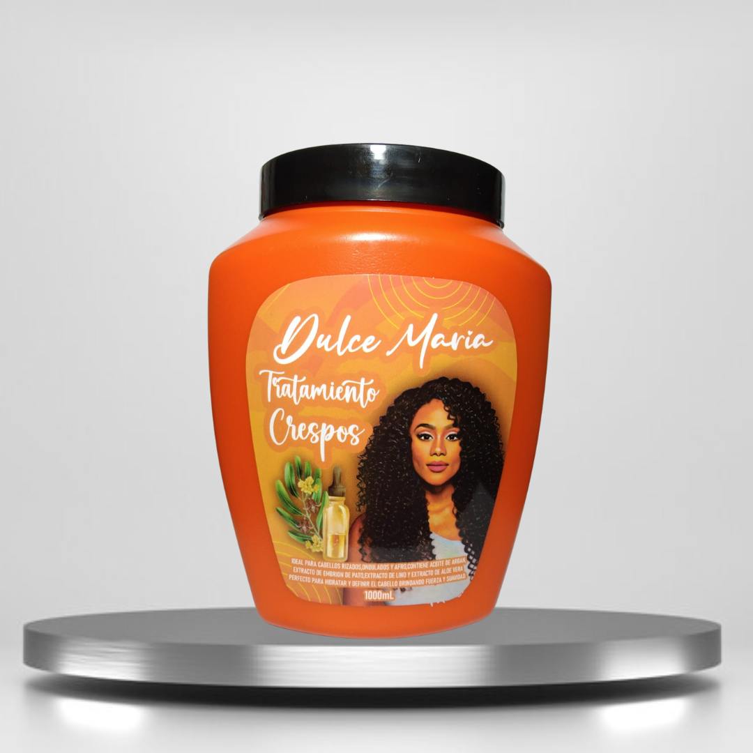 Tratamiento Crespos, ideal para cabellos rizados, ondulados y afro.