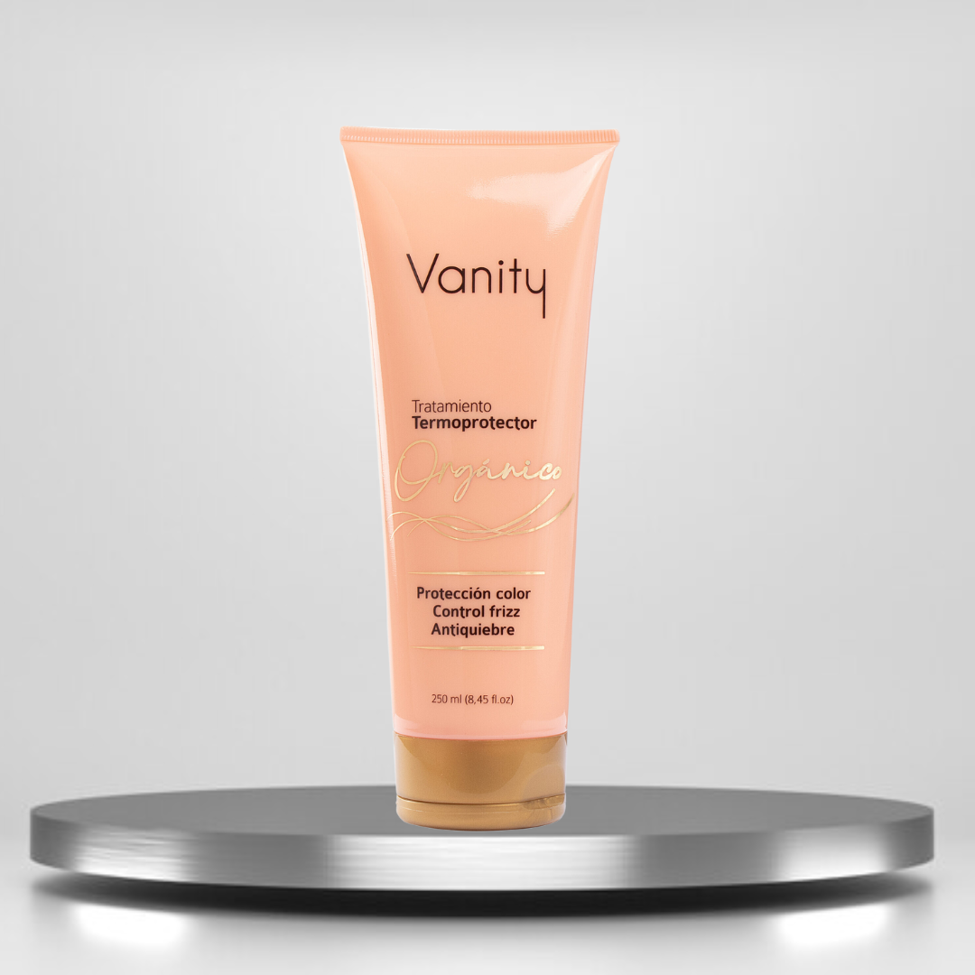 Tratamiento Termoprotector. Protección de color, control de frizz y resistencia anti-quiebre en un solo producto