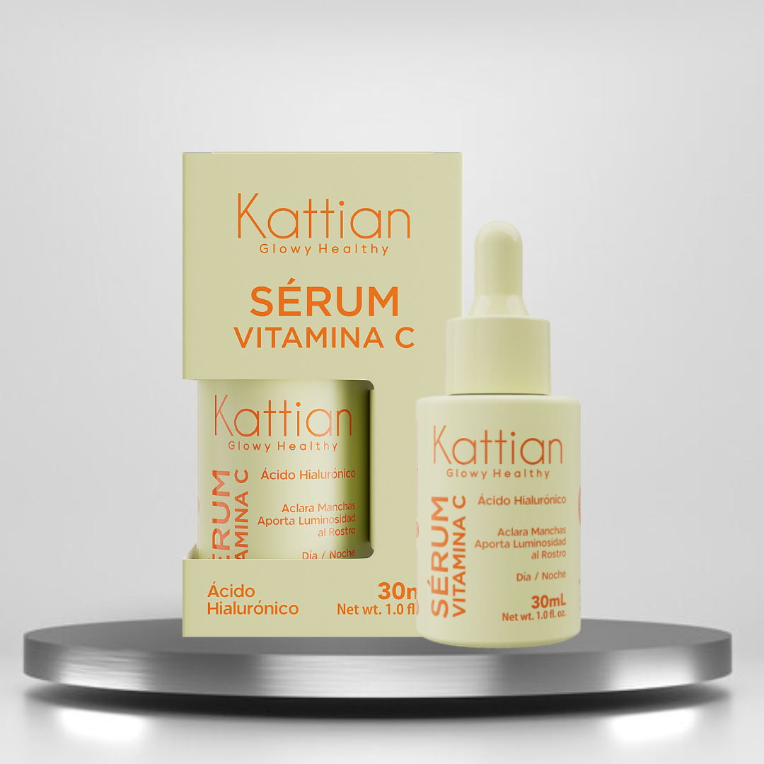 Sérum Vitamina C Aclara manchas, aporta luminosidad al rostro, con ácido hialurónico