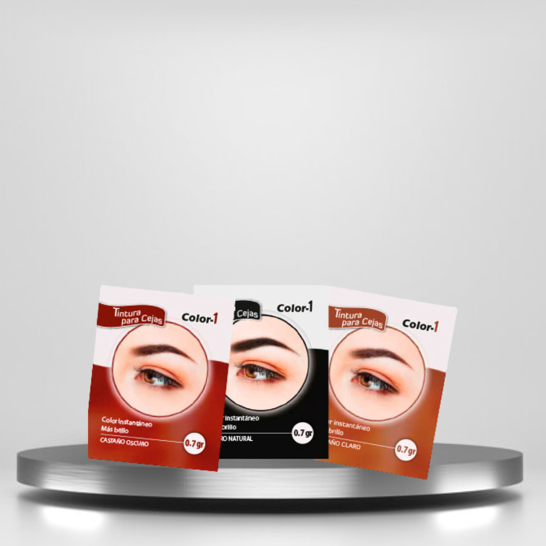 Tintura Para Cejas Sin Pincel Color 1