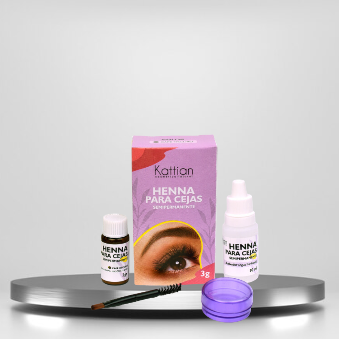 Henna Para Cejas Kattian